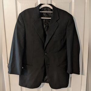 Men's Classic Fitted Blazer Wardrobe Staple Jacket from George Size 38R‎